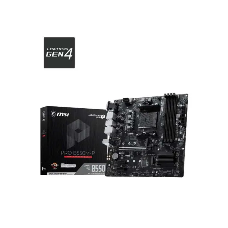 MSI PRO B550M-P/AM4/mATX (PRO B550M-P)