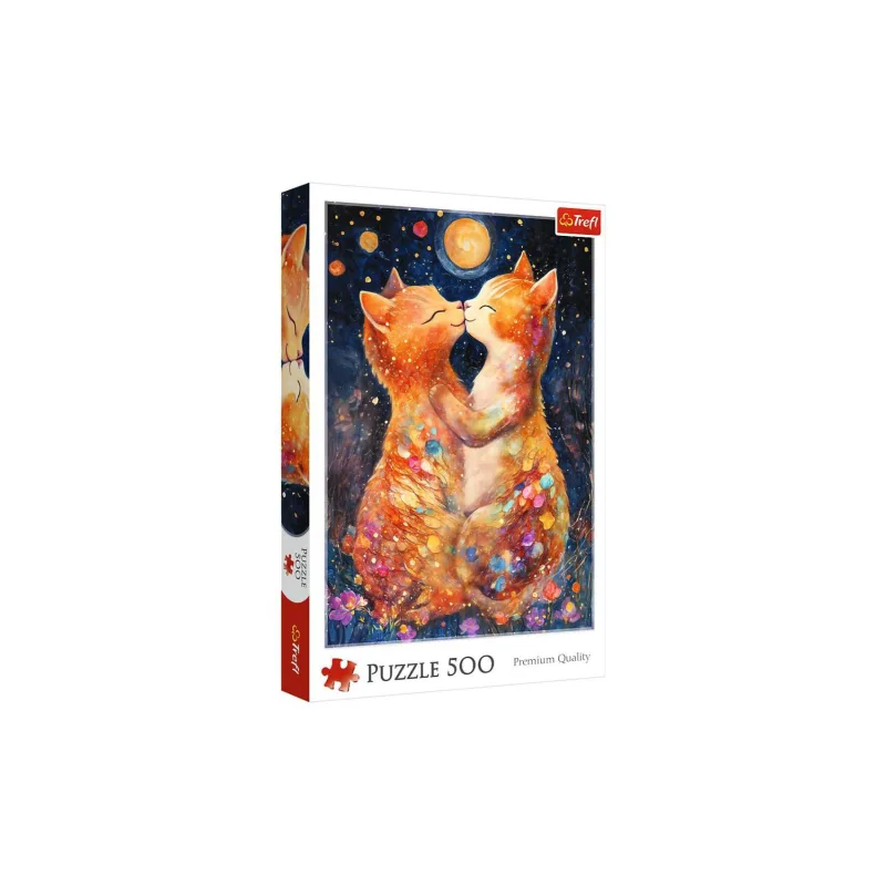 Trefl Puzzle Bozk za mesačného svitu 500 dielikov 34x48cm v krabici 27x40x5cm