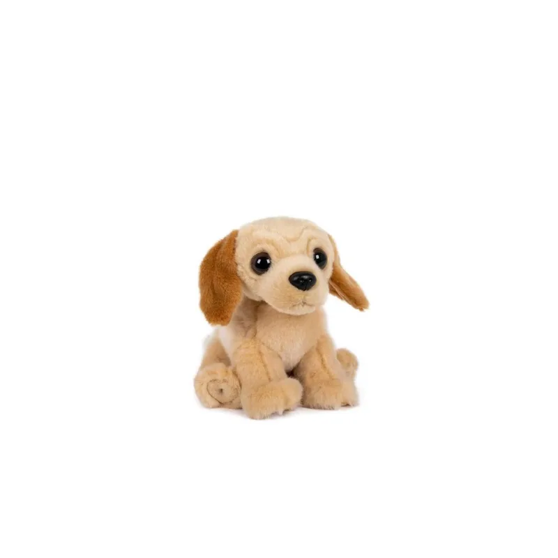 Teddies Pes labrador sediaci plyš 15x17cm 0m+