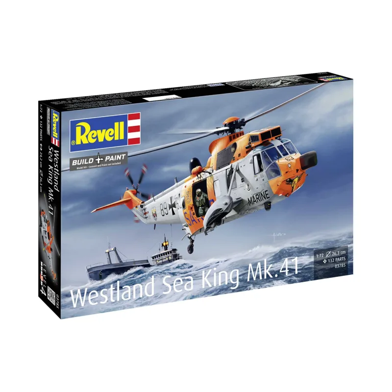Revell Plastic ModelKit vrtuľník 03785 - Westland Sea King Mk. 41 (1:72)
