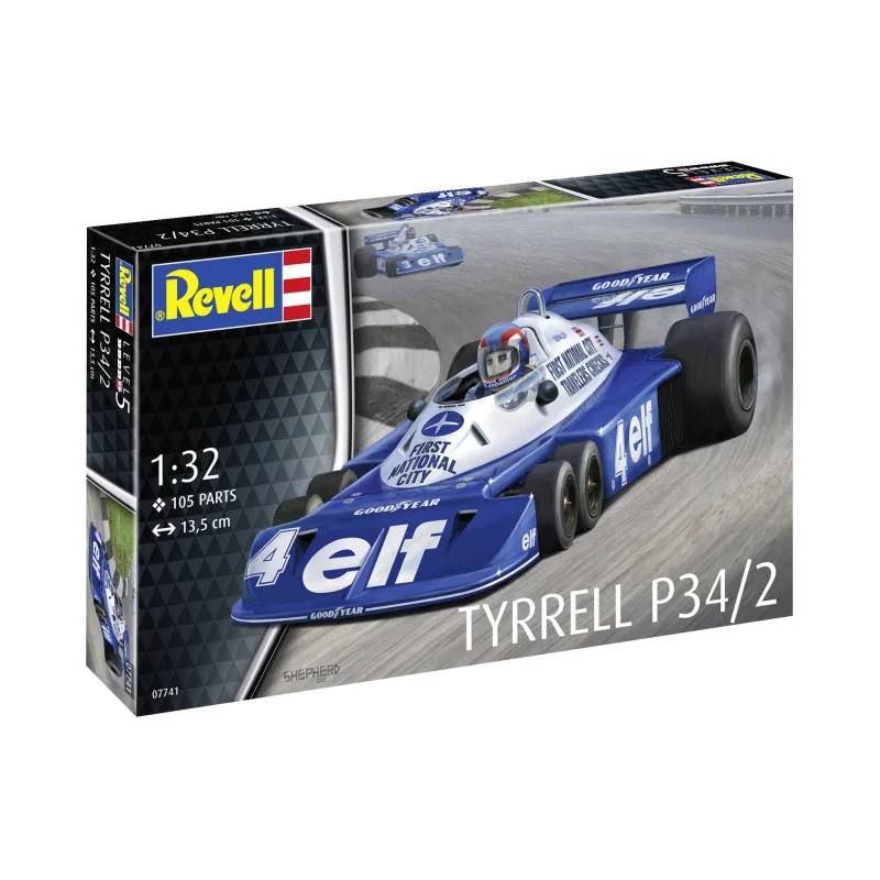 Revell Plastic ModelKit auto 07741 - Tyrrel P34/2 6-Wheeler (1:32)