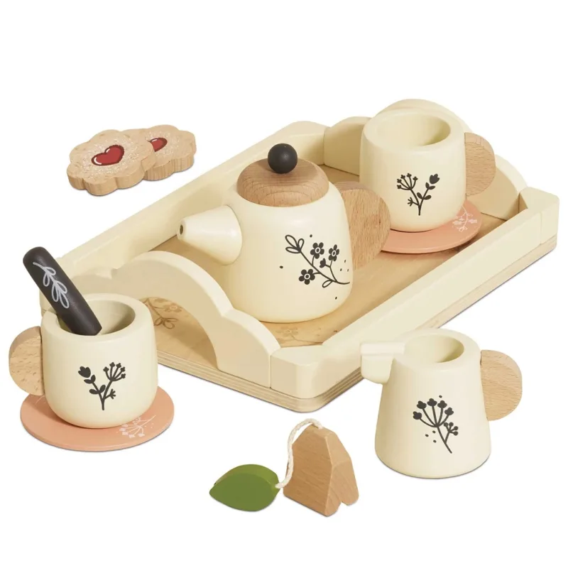Le Toy Van Le Toy Van Drevený čajový set s podnosom