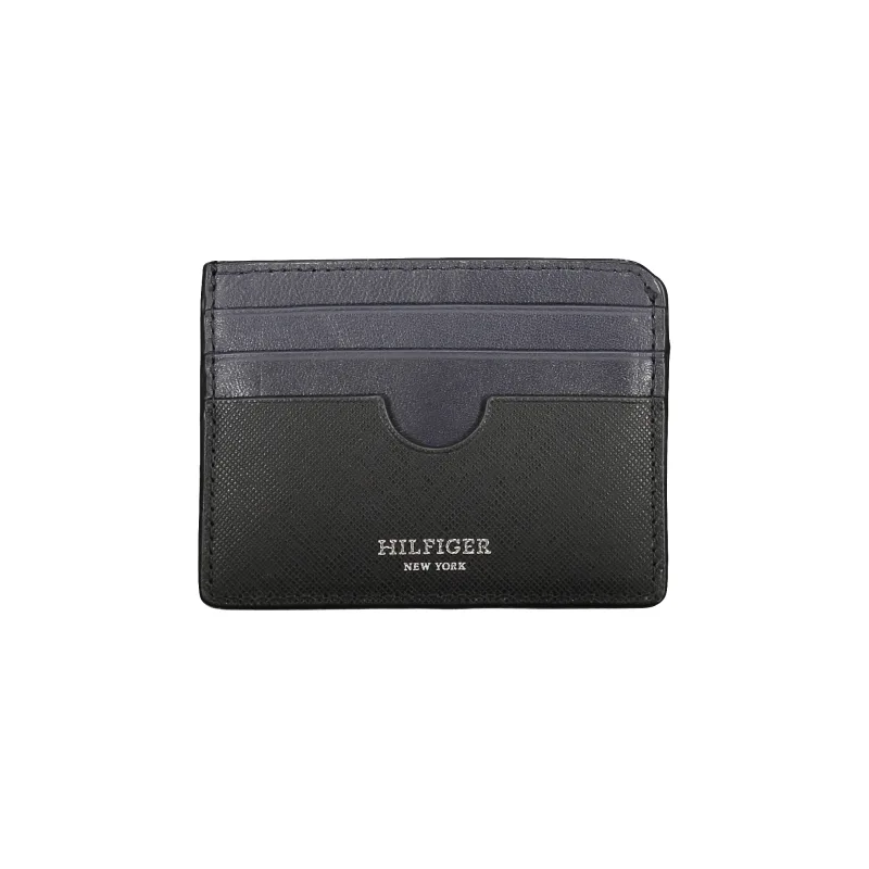 Pánska Peňaženka TOMMY HILFIGER - Čierna 
10.0X8.0X1.0cm Farba: čierna, Veľkosť: 10.0X8.0X1.0
