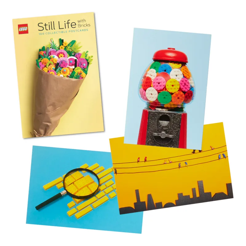 Chronicle Books Chronicle Books LEGO® Zátišie s kockami 100 ks pohľadníc