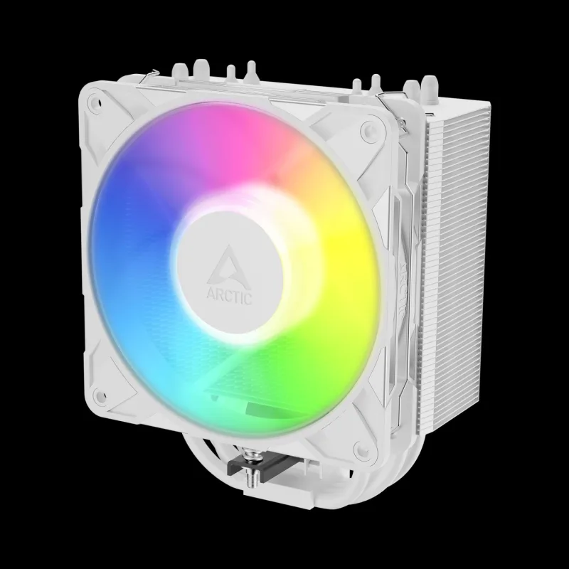 ARCTIC Freezer 36-S A-RGB (White) - Výkonný celobílý věžový chladič CPU s úchvatným podsvícením ACFRE00199A