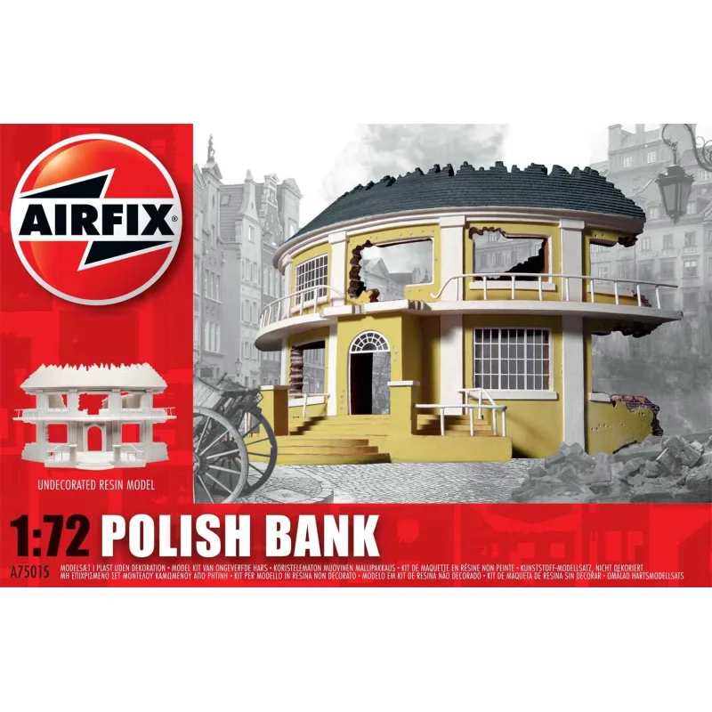 Airfix Classic Kit budova A75015 - Poľská banka (1:72)