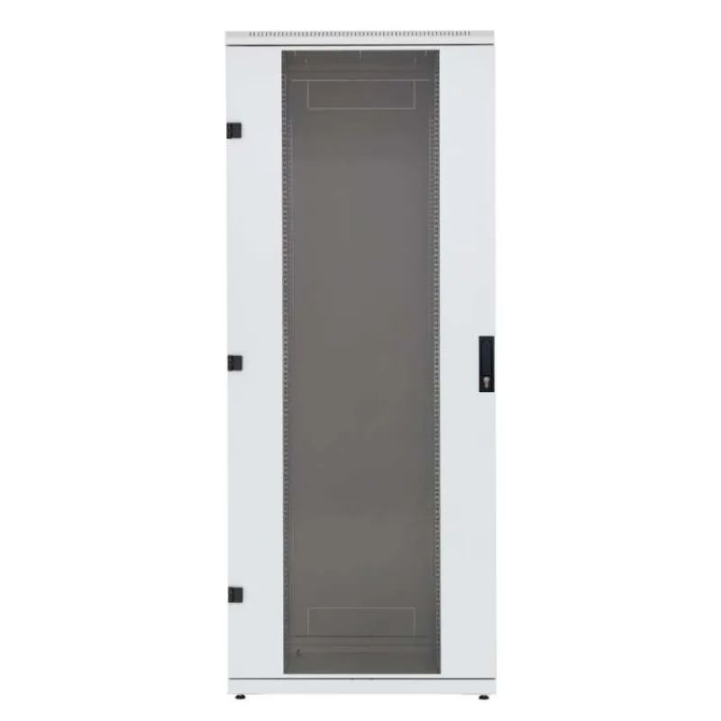 TRITON 19" rozvaděč stojanový RMA 37U 800x800, 800kg, skleněné dveře, svařovaný, šedý (RMA-37-A88-CAX-N1)
