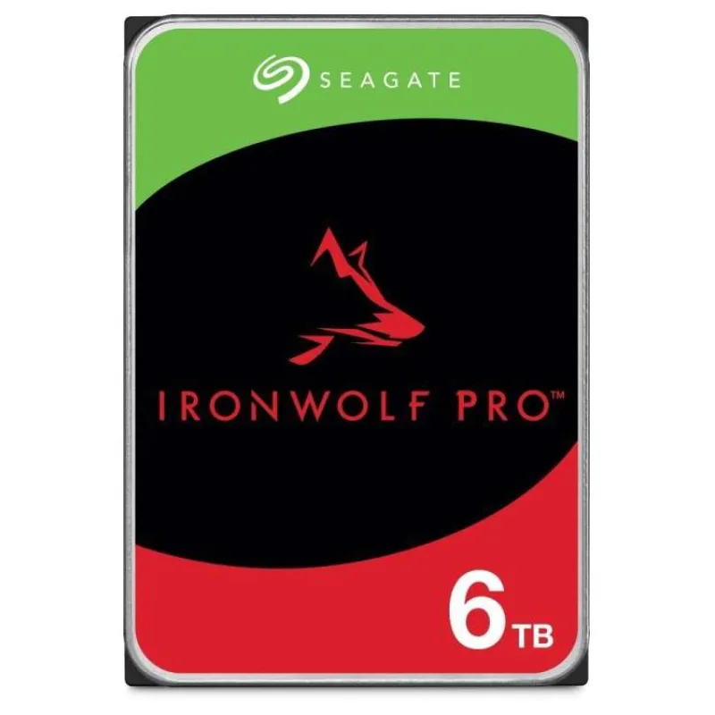 Seagate IronWolf Pro 6TB HDD / ST6000NT001 / Interní 3,5" / 7200 rpm / SATA III / 256 MB (ST6000NT001)