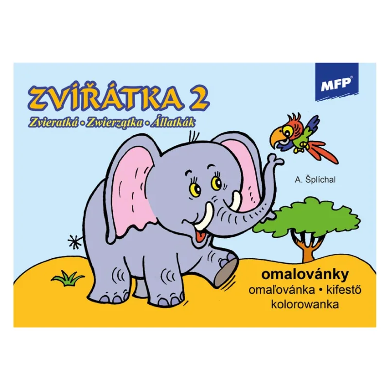 MFP Rappa Omaľovánky MFP Zvieratká 2