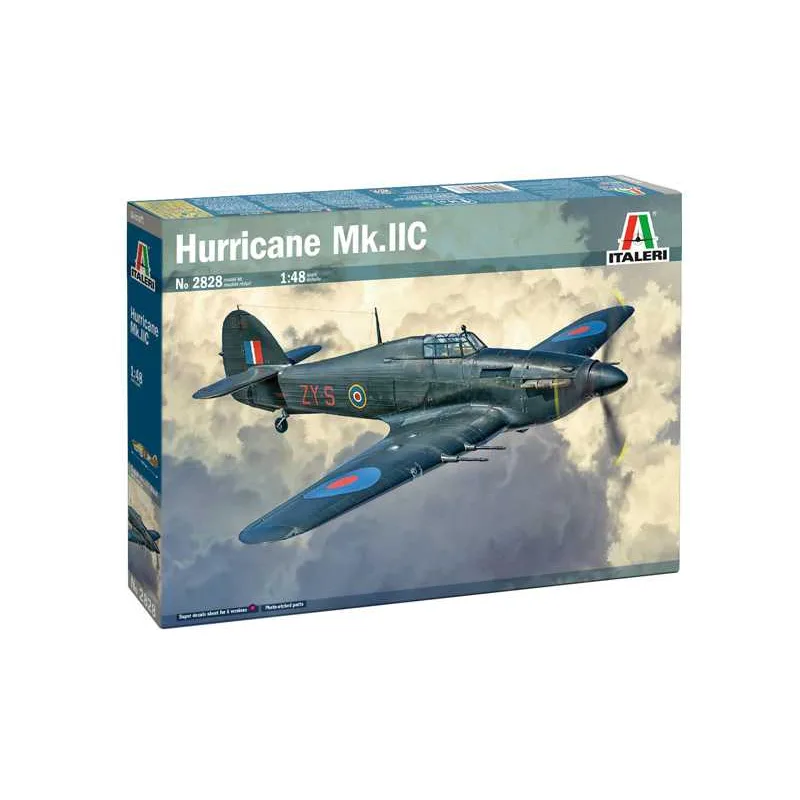 Italeri Model Kit lietadlo 2828 - Hurricane Mk.II C (1:48)