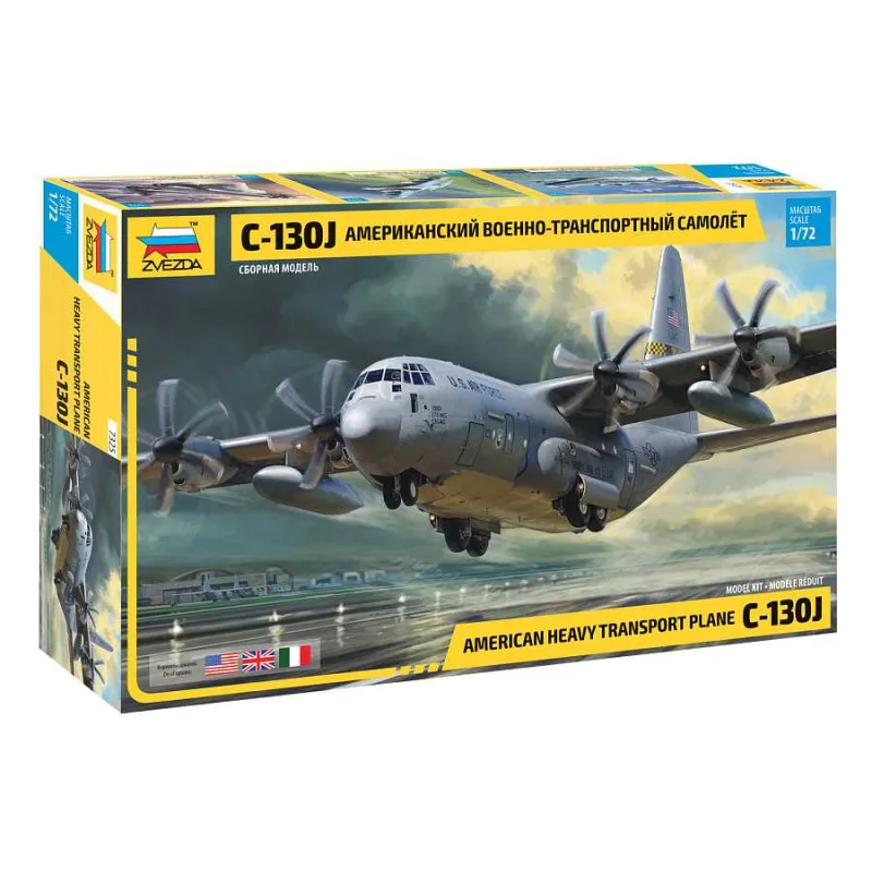 Zvezda Model Kit lietadlo 7325 - Hercules C-130J (1:72)