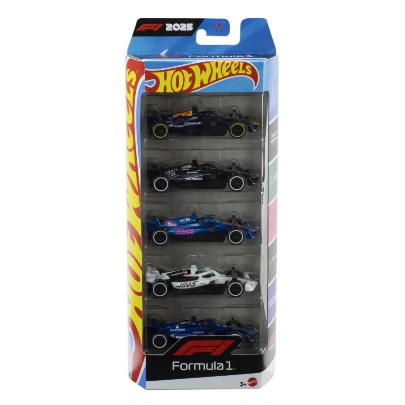 Hot Wheels JLN11 5KS ANGLIČÁK - FORMULA 1
