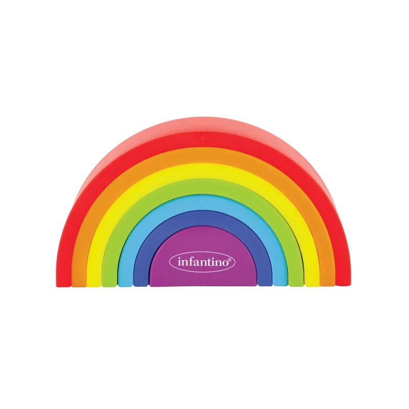Infantino Skladačka dúha Magic Rainbow