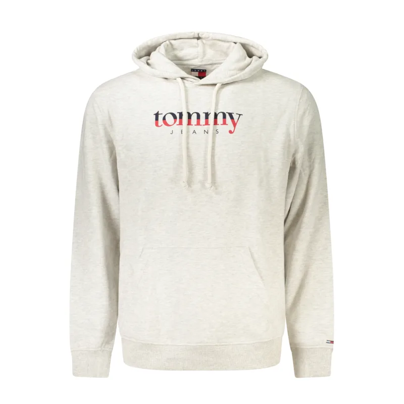 Pánska Mikina bez zipsu TOMMY HILFIGER - Šedá Farba: šedá, Veľkosť: L