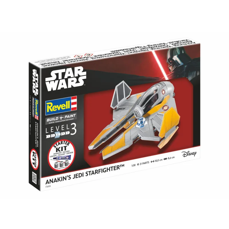 Revell Starter Kit Star Wars 73606 - Anakinov Starfighter (1:58)