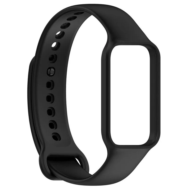 Silikonový řemínek pro Redmi Smart Band 2 GL - Černý ESES 1530003237