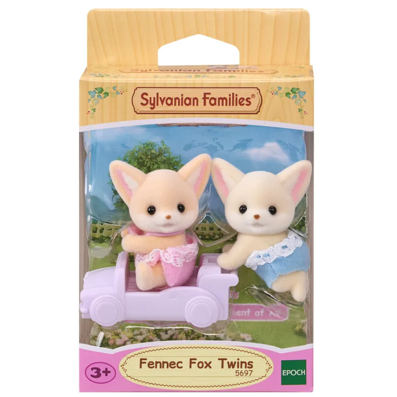 Sylvanian Families 5697 Dvojičky fenek s autíčkom