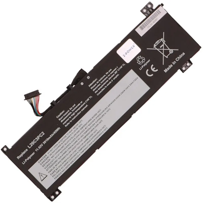2-POWER Baterie 11,52V 3910mAh pro Lenovo Gaming 3-15ACH6, Lenovo Gaming 3-15IHU6 77055574