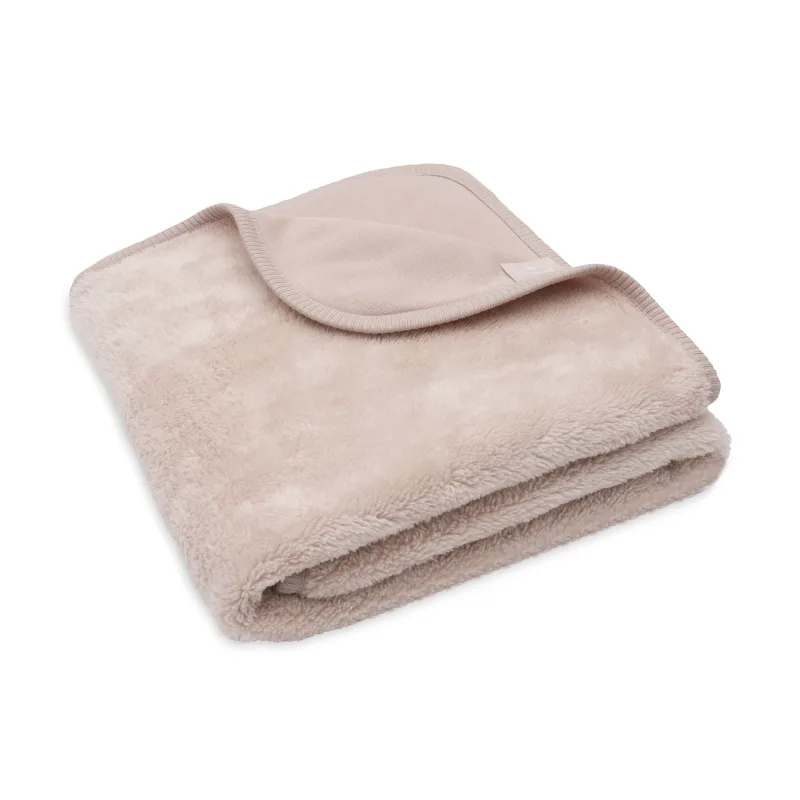 Jollein Deka 75x100cm Basic Sherpa Silk Rose