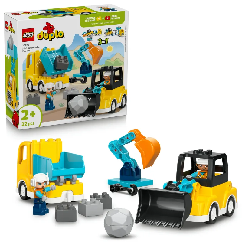 LEGO DUPLO 10475 Vozidlá na stavbe