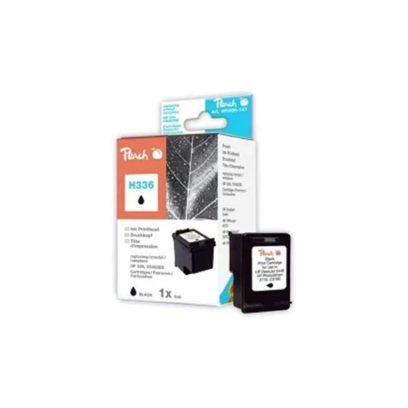 PEACH kompatibilní cartridge HP C9362E No.336, Black, 7 ml (313174)