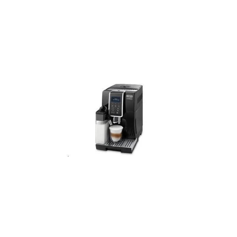 DeLonghi Dinamica ECAM 350.55.B automatický kávovar, 15 bar, vestavěný mlýnek, mléčný systém, zásobník na mletou kávu (ECAM 350.55.B)