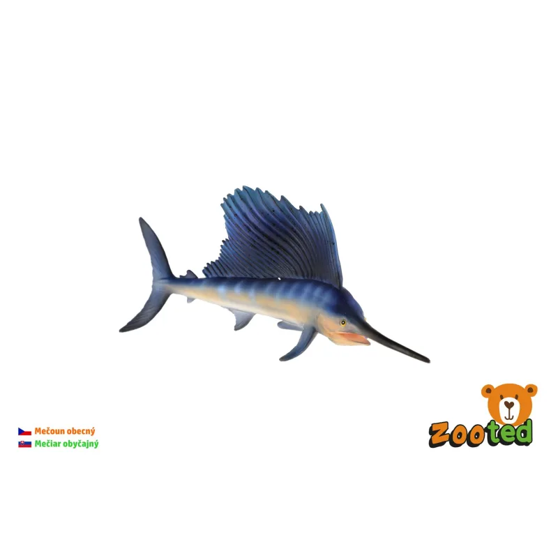 ZOOted Mečúň obyčajný zooted plast 16cm