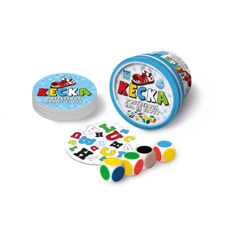 Bonaparte Kecka spoločenská hra v plechovej krabičke 9x5cm 8ks v boxe STRAGOO