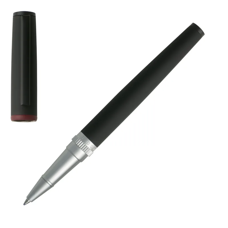 HUGO BOSS Rollerové pero Gear čierne HSG8025A