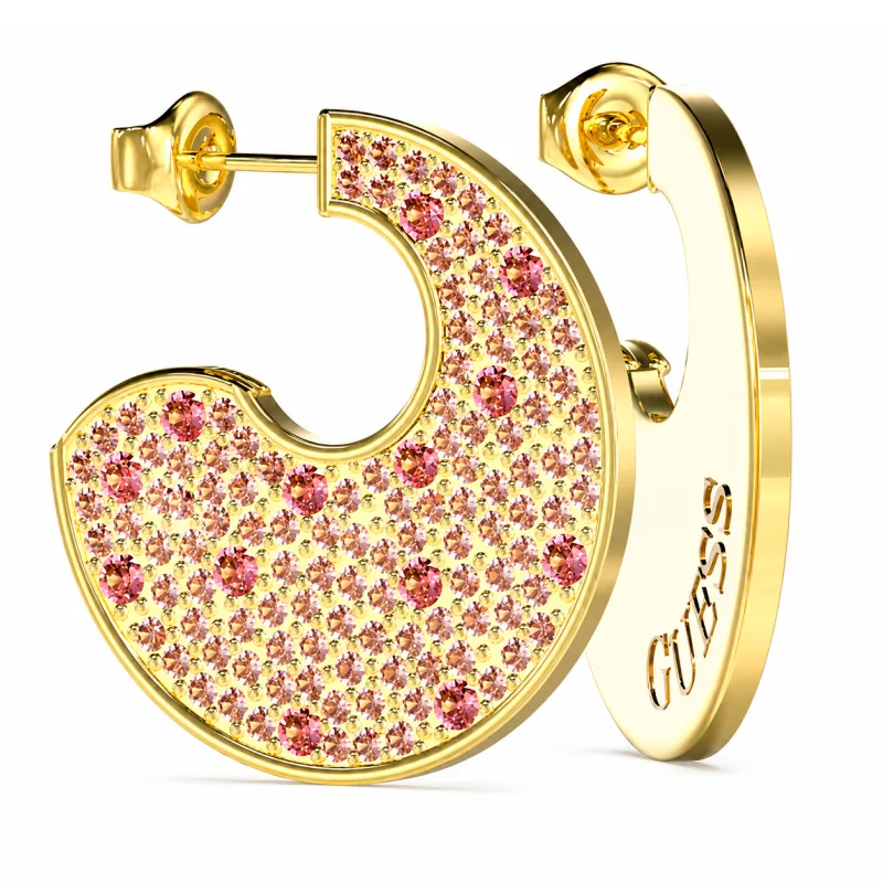 Dámske Náušnice GUESS JUBE5230JWYG (3CM )