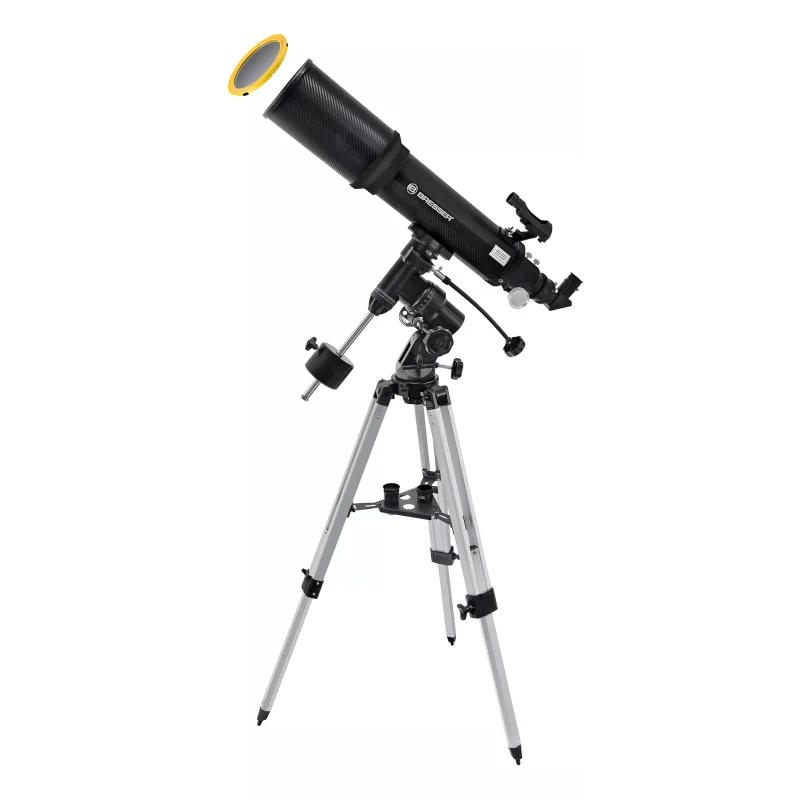 Bresser Polaris-II AR-102/600 EQ-3 AT-3 Telescope with solar filter