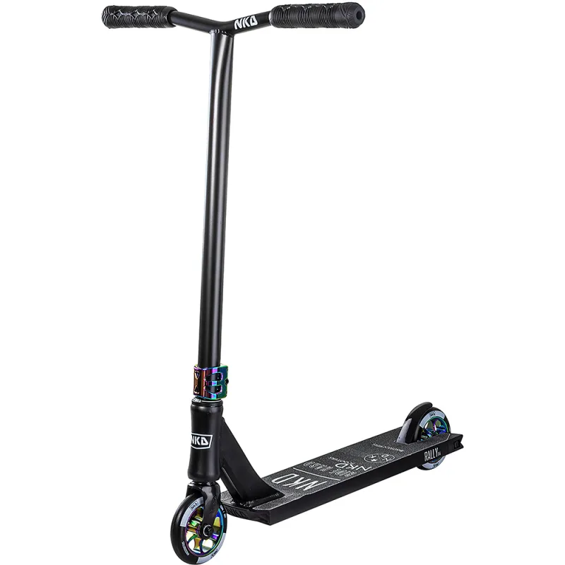 NKD Rally V4 Stunt Scooter Black /Rainbow 83cm