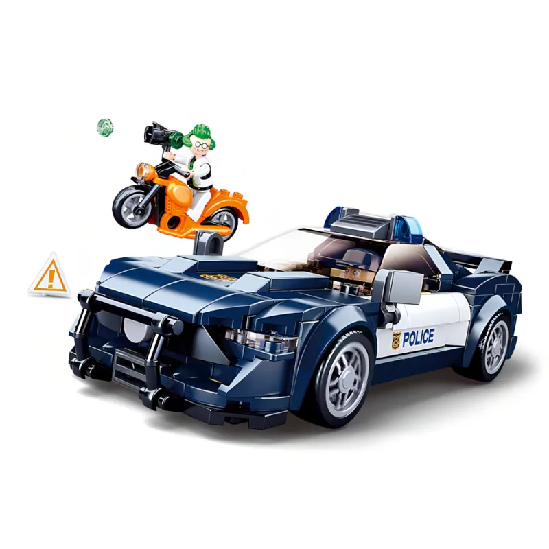 Sluban Sluban Town M38-B1063 Rýchle policajné auto
