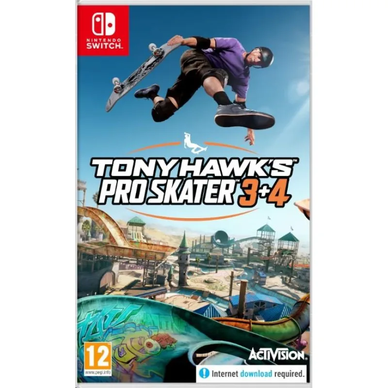 NS - Tony Hawk"s Pro Skater 3+4 0196388567935