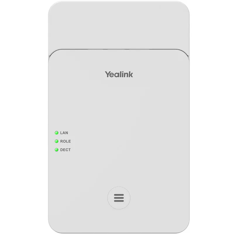 Yealink W75 DECT Mini Multi-Cell systém, 20 ruček, 20 simult.hovorů, 20 SIP, 3 základny W75MiniMC