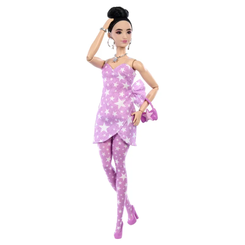 Barbie DELUXE style modelka s hviezdami