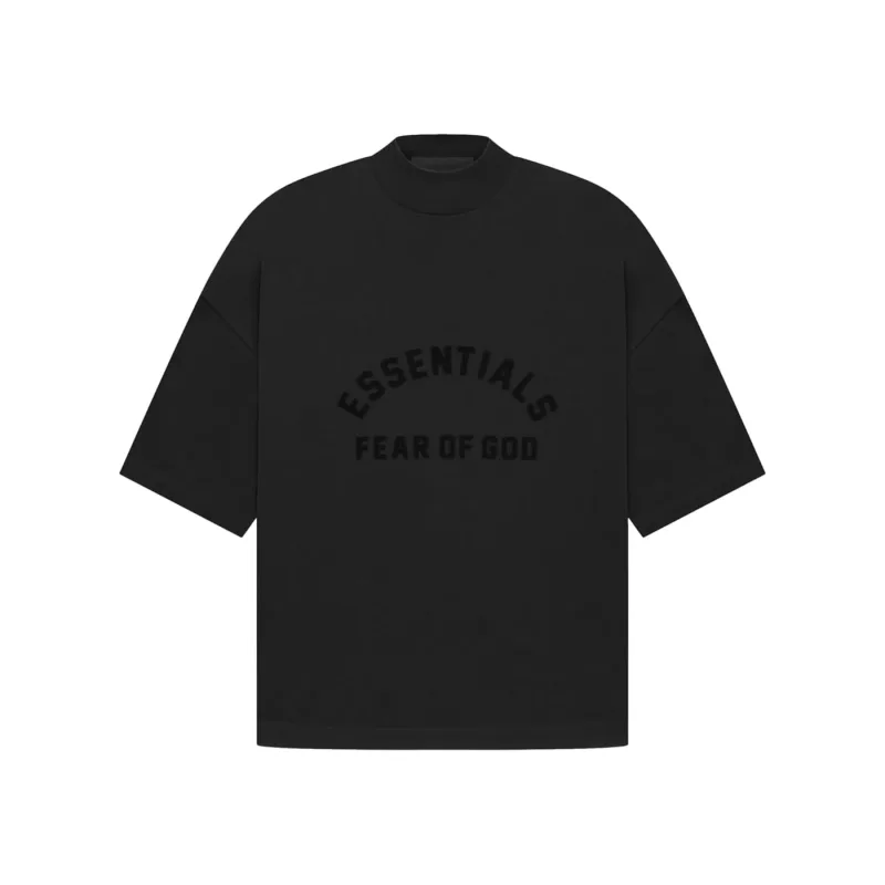 Fear of God Essentials Tee Jet Black - L
