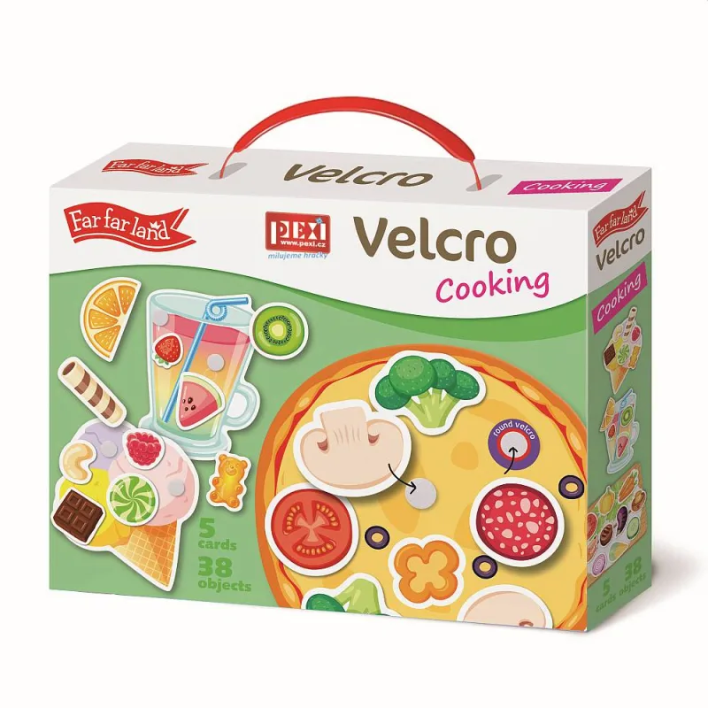Pexi Pexi Velcro skladačky - Varenie