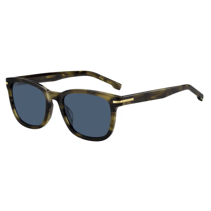 HUGO BOSS BLACK Pánske Slnečné Okuliare HUGO BOSS, čierne, pánske, BOSS1722GS517 (Okuliare/mostík/ramienka: 54/20/145 mm)