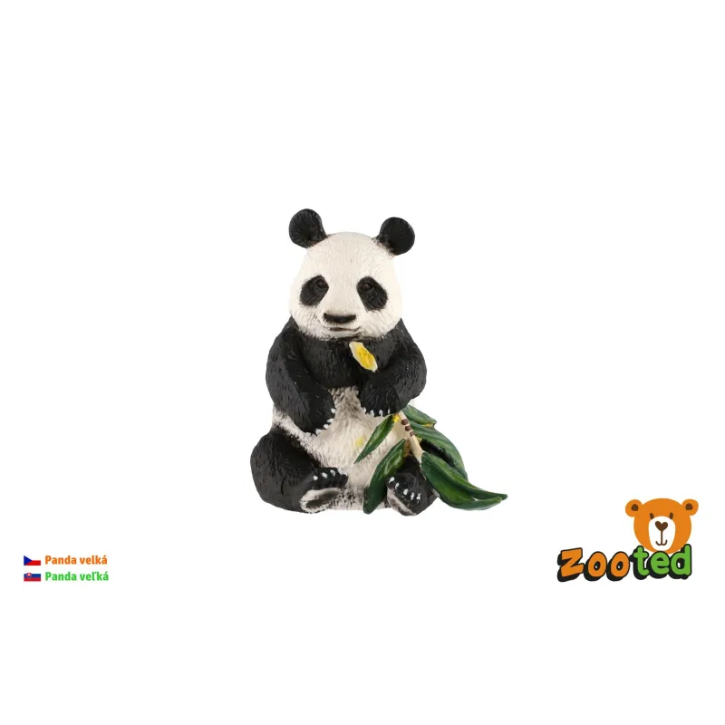 ZOOted Panda veľká zooted plast 8cm