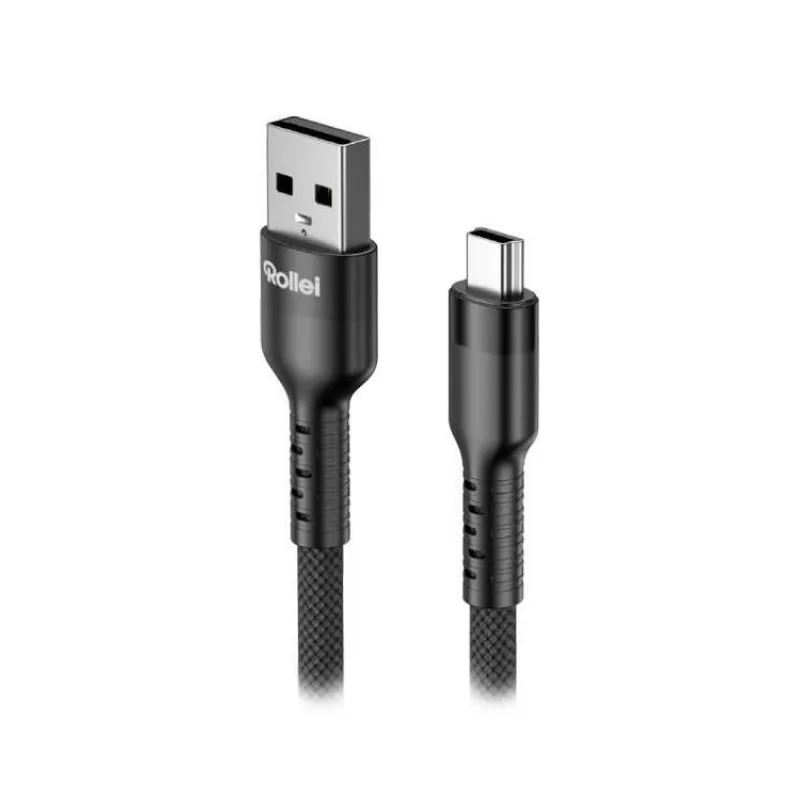Rollei kabel USB-A/ Mini-USB/ B5/ 1.2 m (25094)
