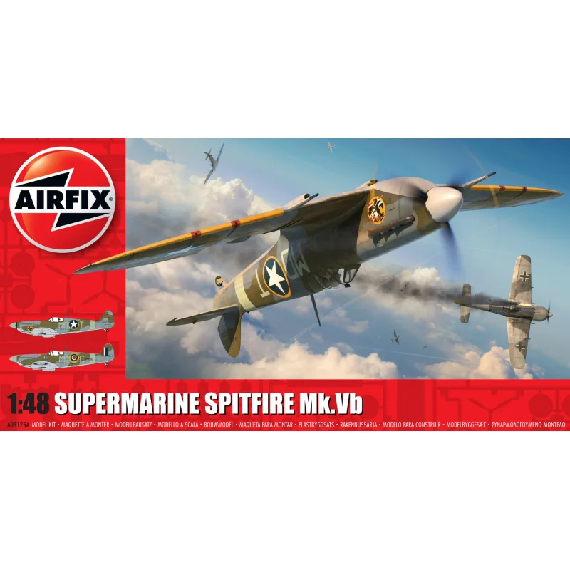 Airfix Classic Kit lietadlo A05125A - Supermarine Spitfire Mk.Vb (1:48)