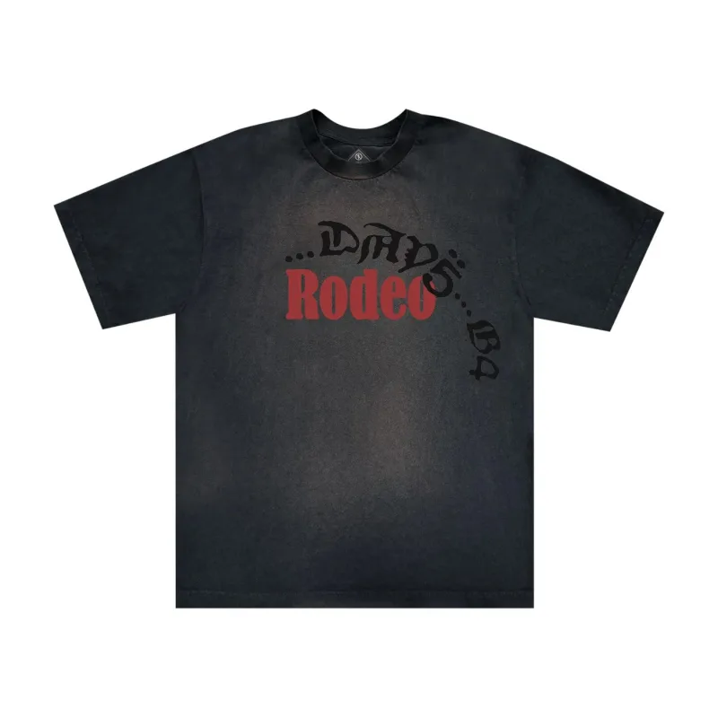 Travis Scott Cactus Jack x Sp5der Days Before Rodeo I Tee Black - S