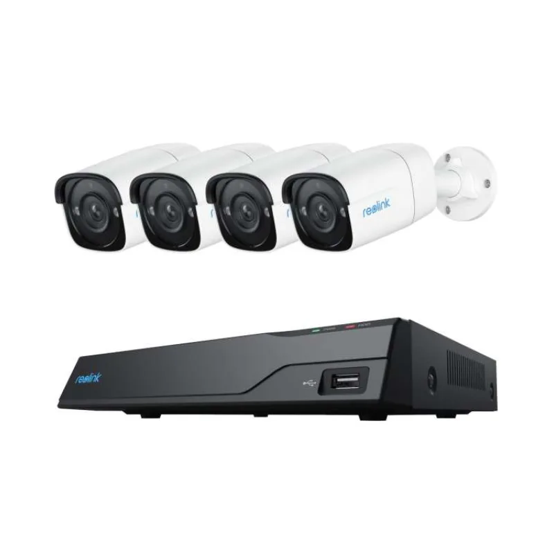 REOLINK bezpečnostní kamerový set NVS8-5MB4, RLK8-410B4, 8x Kamera, 2TB (6975253983919)