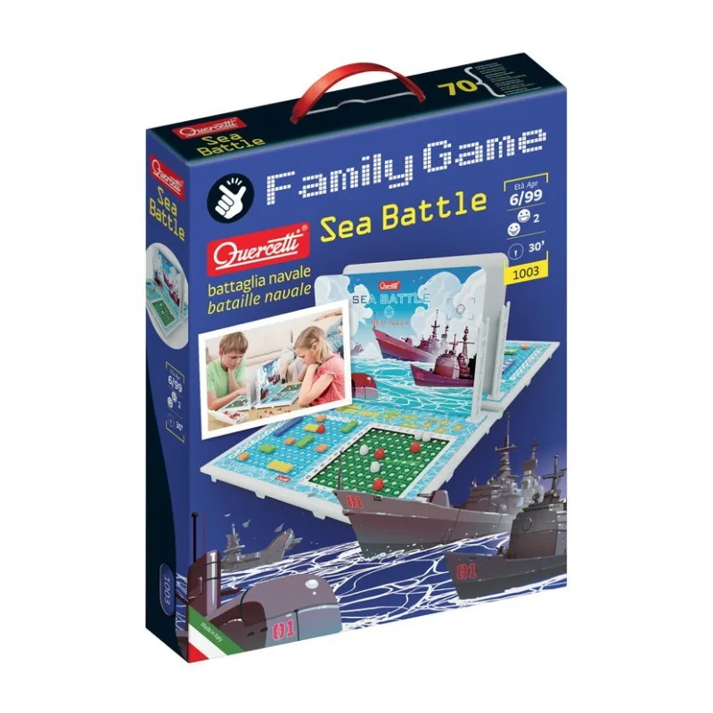 Quercetti Quercetti Strategická hra Lode (námorná bitka)