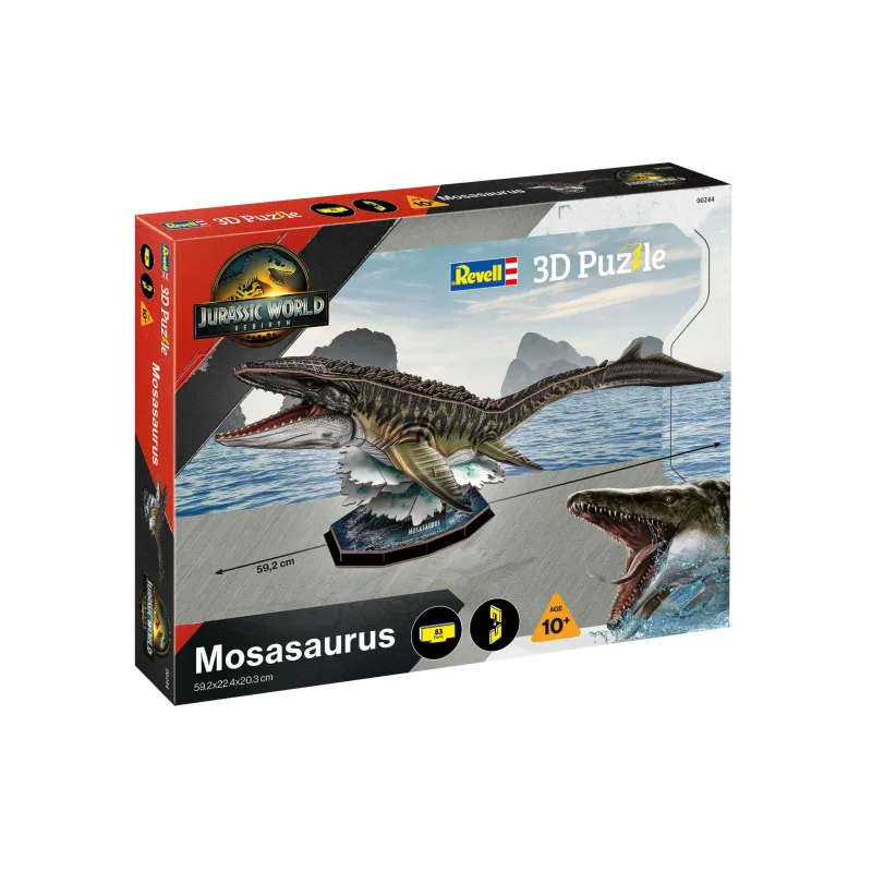 Revell 3D Puzzle REVELL 00244 - Jurský svet - Mosasaurus