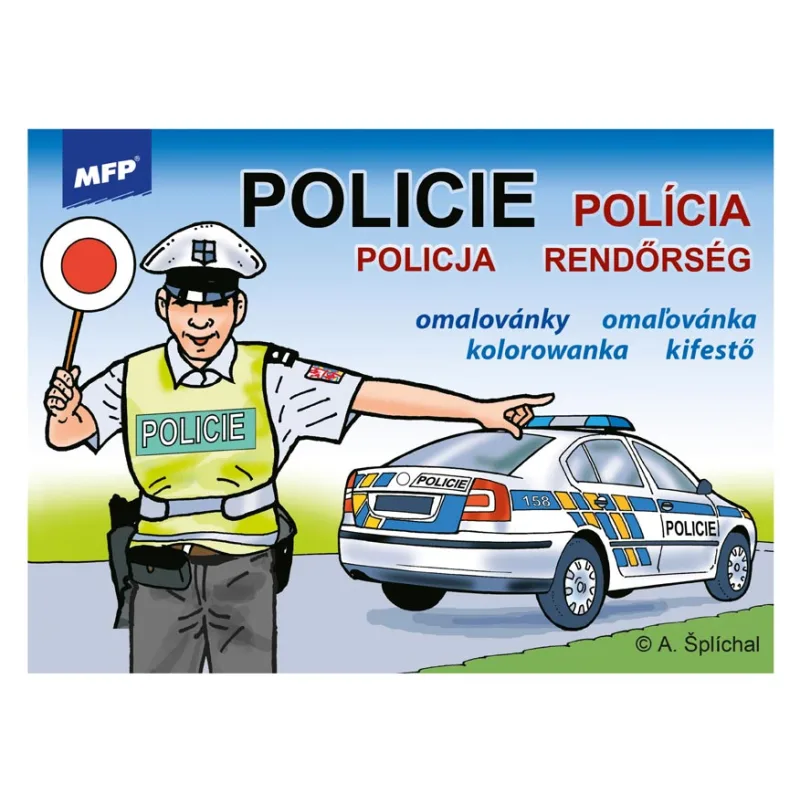 MFP Rappa Omaľovánky MFP Polícia