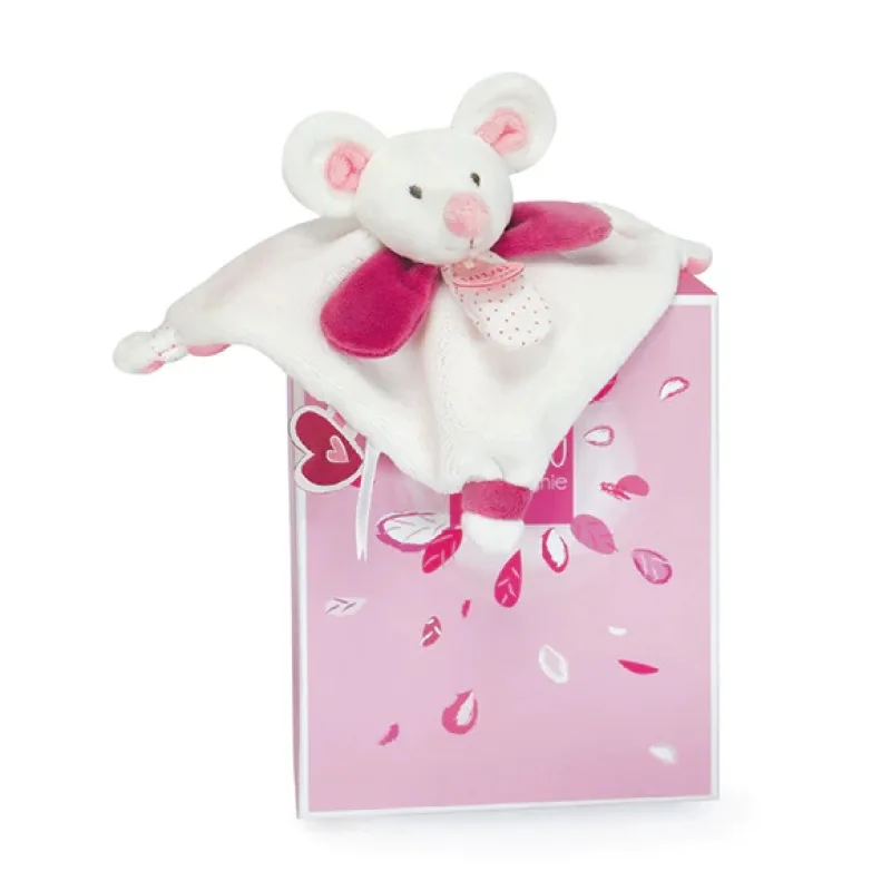 Doudou et Compagnie Paris Doudou Plyšová mini hračka muchláčik 20 cm myš