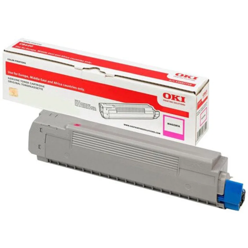 OKI toner purpurový do C833/843 (10 000 stran) 46443102
