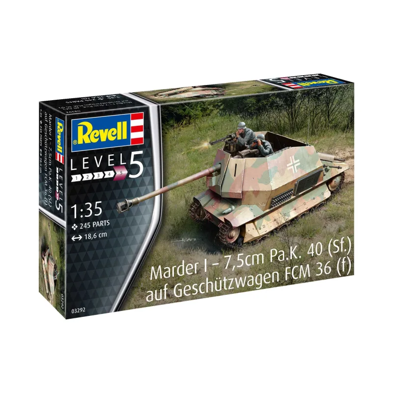 Revell Plastic ModelKit military 03292 - Marder I na podvozku FCM 36 (1:35)
